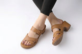 Stylish Tan Premium Medicated Slipper