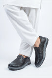 Black Daily Comfort Medicated Shoes