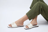 Premium White Stylish Slipper