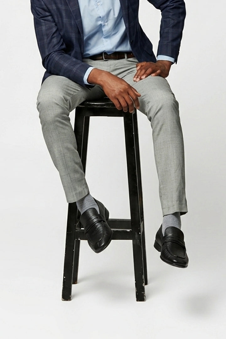 Black Contemporary Office Shoes