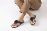 Minimal Navy Blue Medicated Premium Slipper