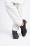 Black Lightweight Medicated Casual Shoes