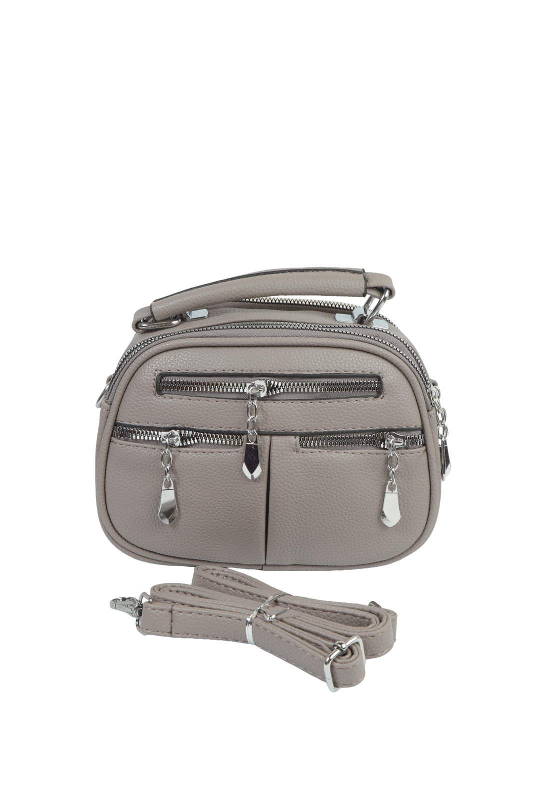 Grey Elegant Shopper Bag