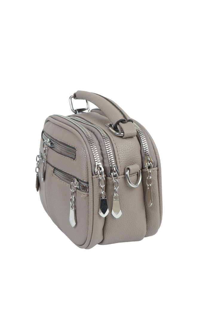Grey Elegant Shopper Bag