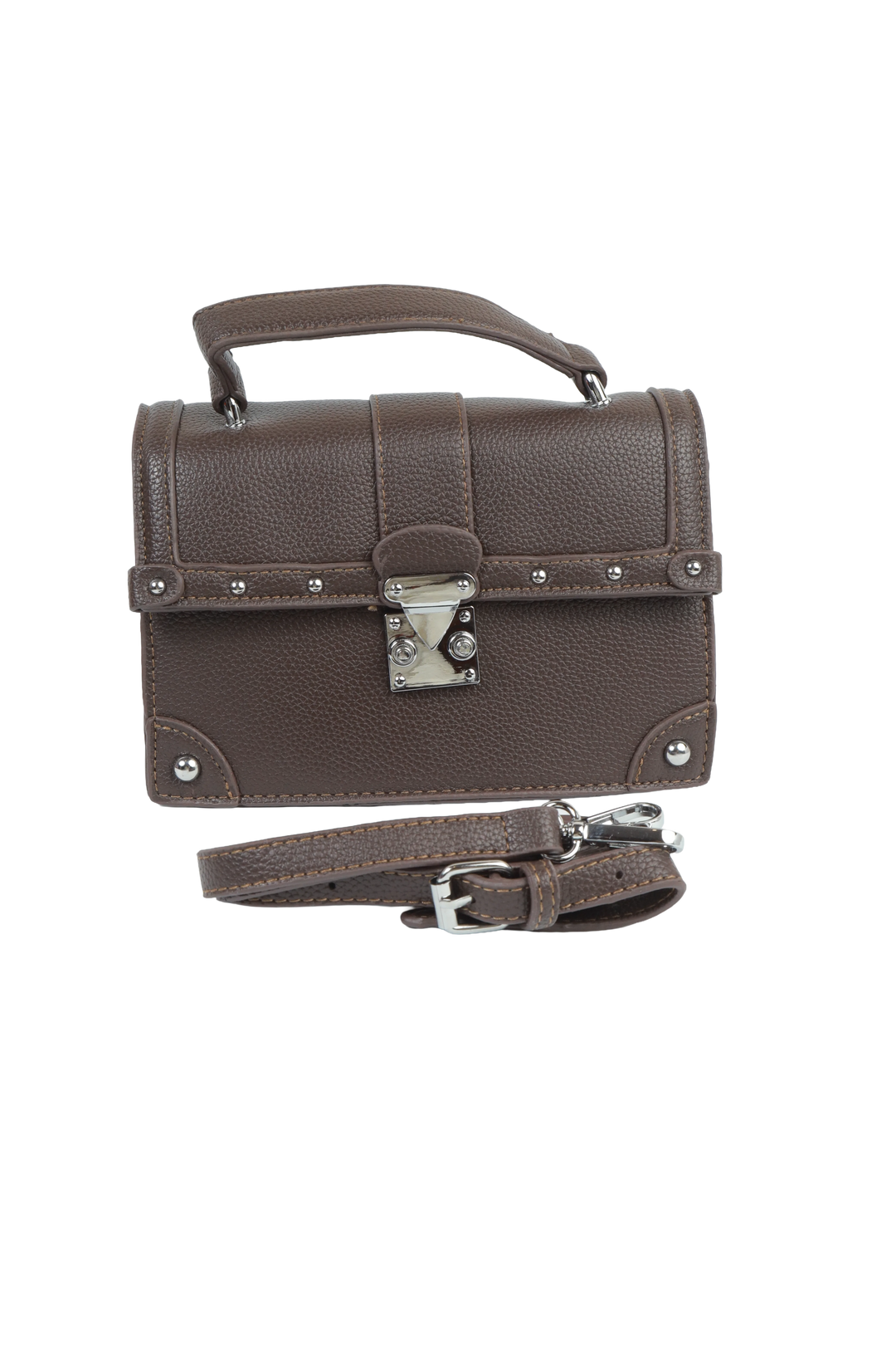 Dark Brown Modern Office Handbag