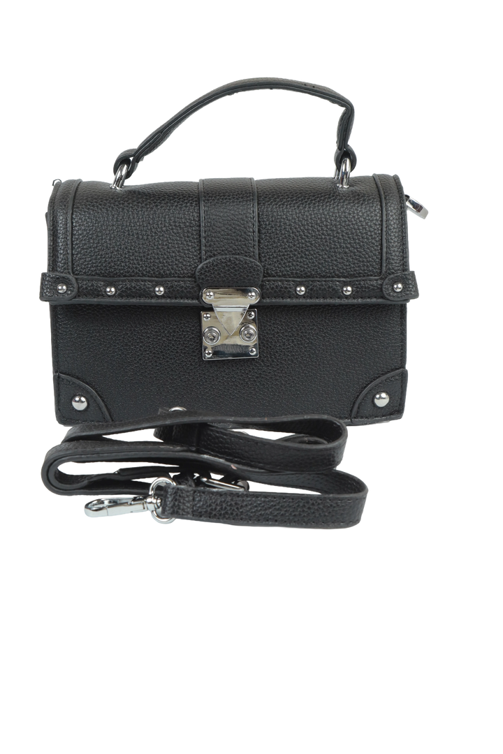 Black Modern Office Handbag