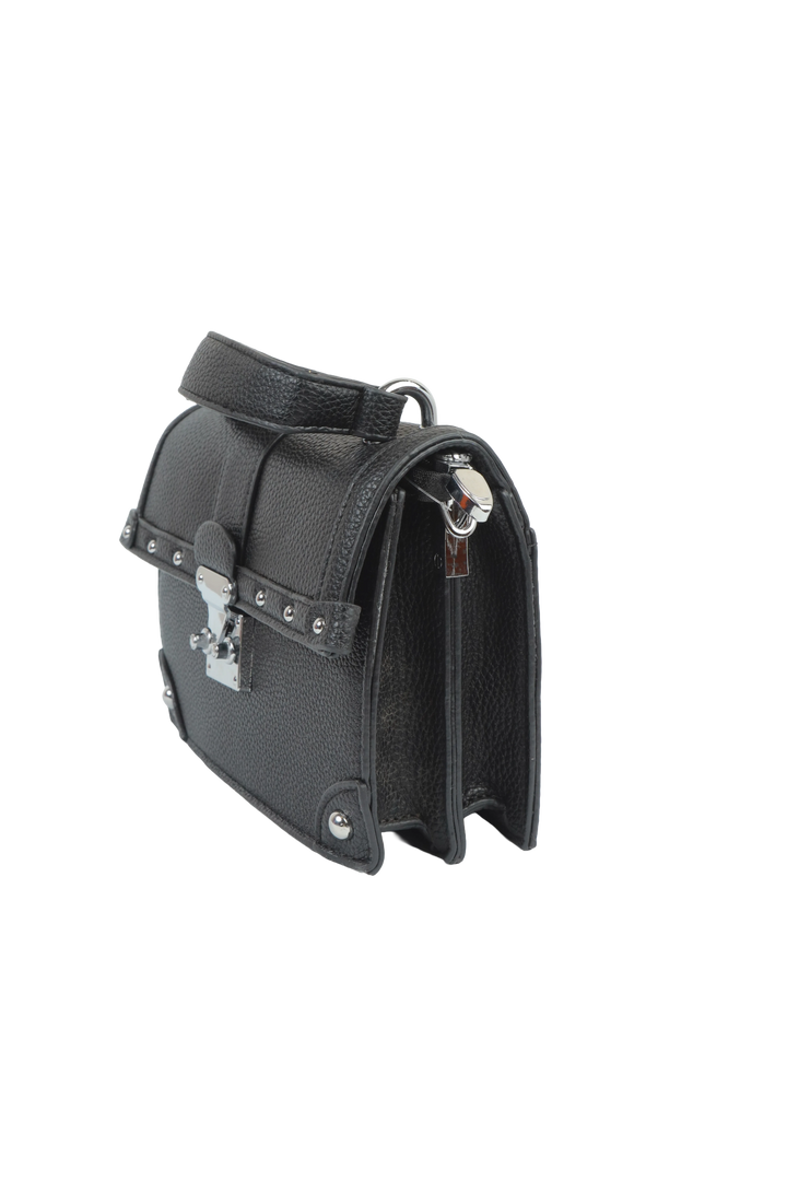 Black Modern Office Handbag