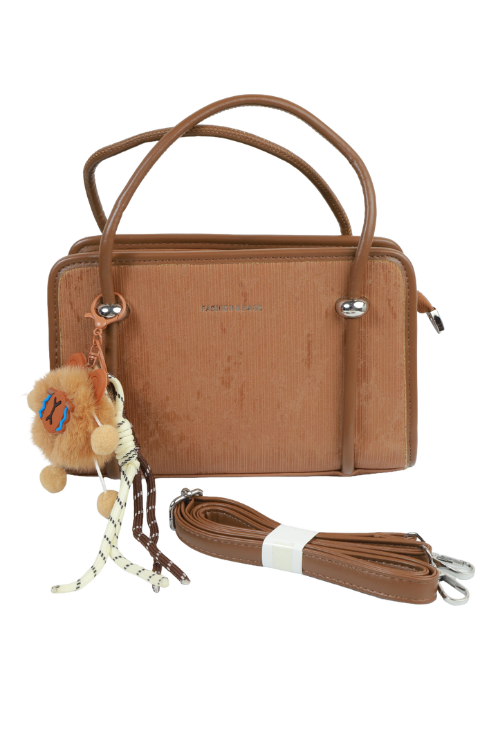 Brown Classic Fashion Handbag