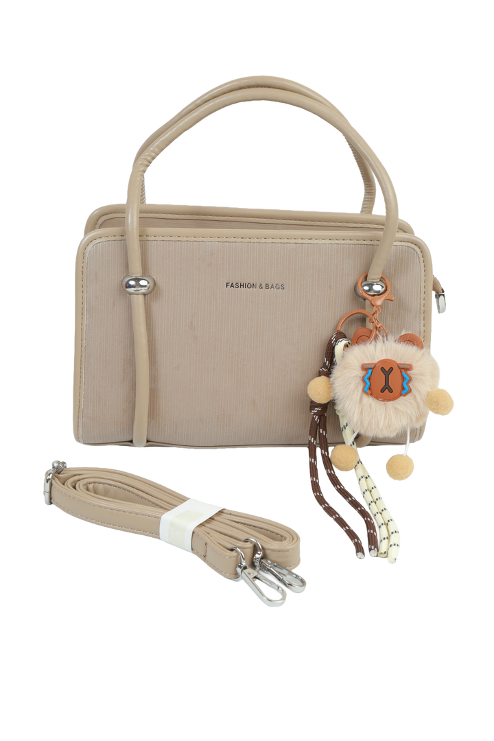 Khaki Classic Fashion Handbag