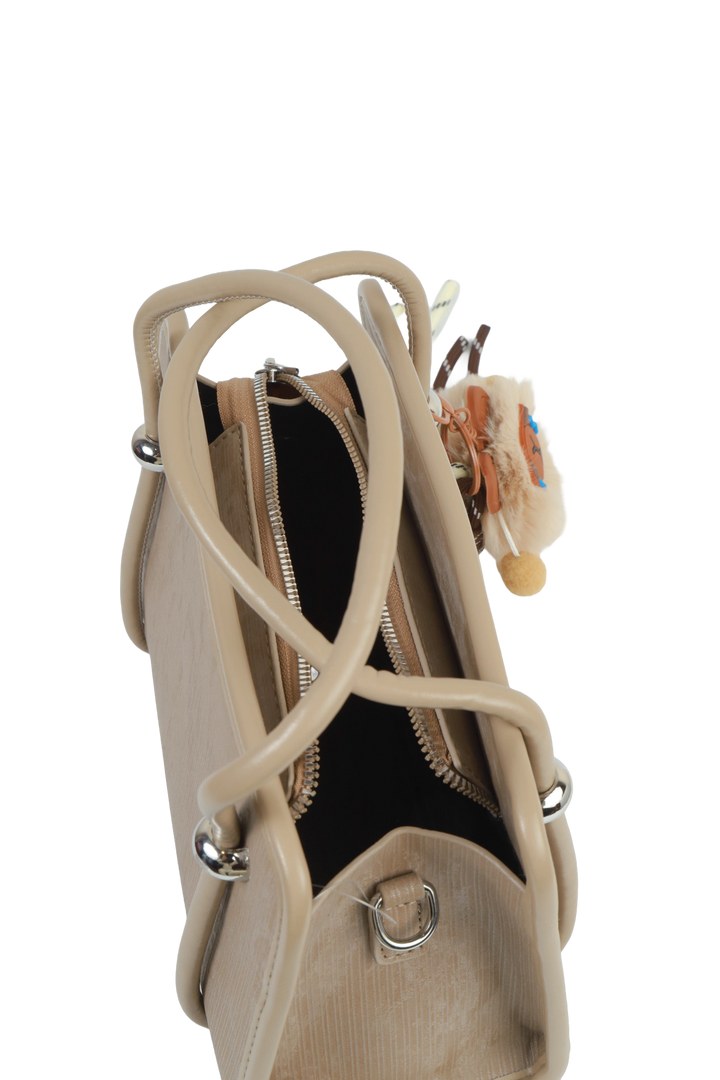 Khaki Classic Fashion Handbag