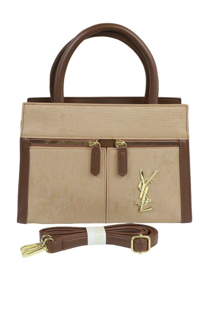 Khaki Premium Satchel Handbag