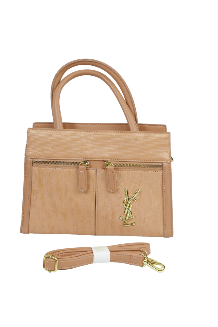 Light Brown Premium Satchel Handbag