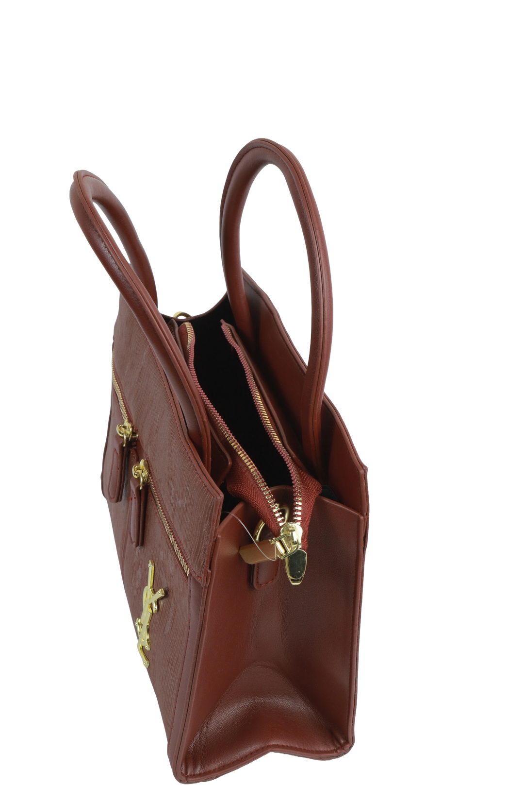 Red Premium Satchel Handbag