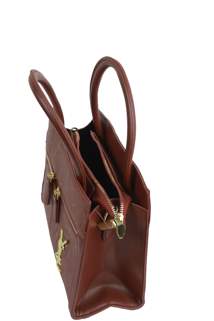 Red Premium Satchel Handbag