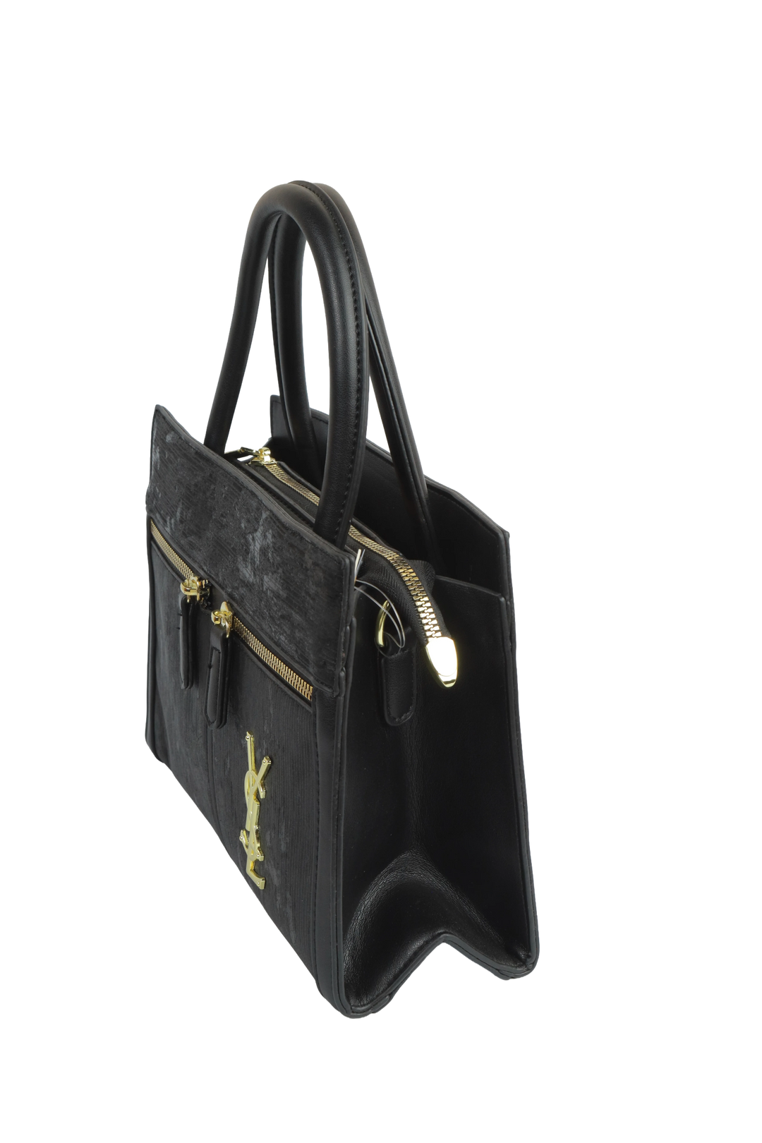 Black Premium Satchel Handbag