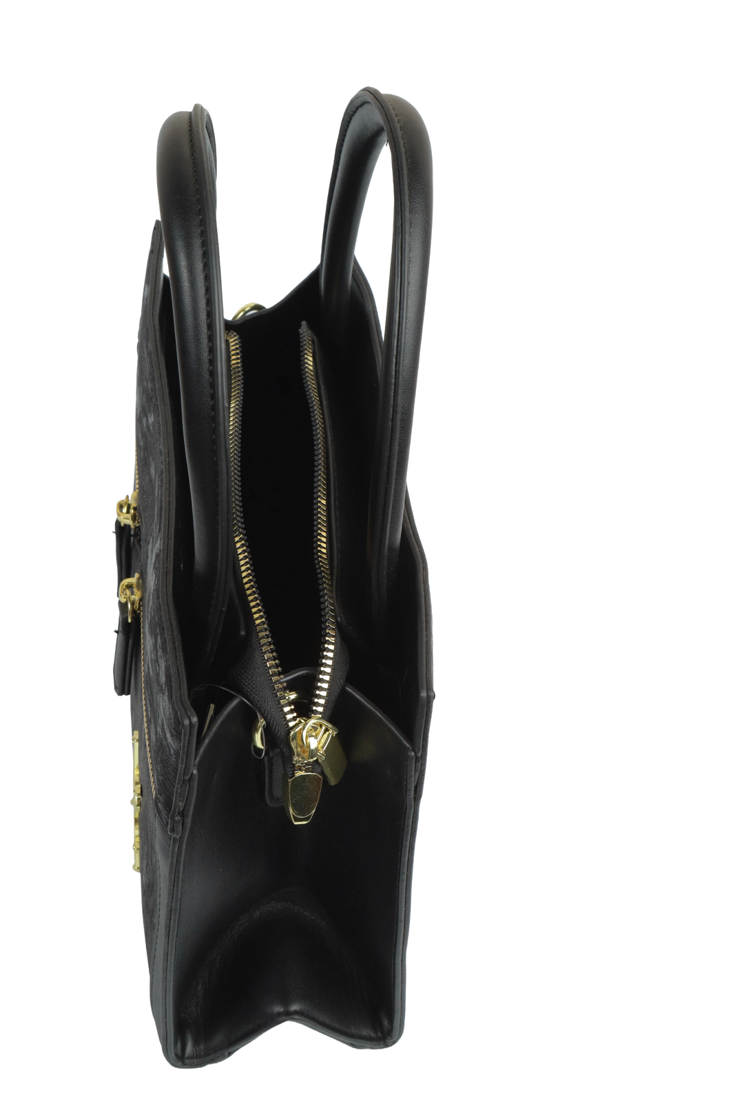 Black Premium Satchel Handbag