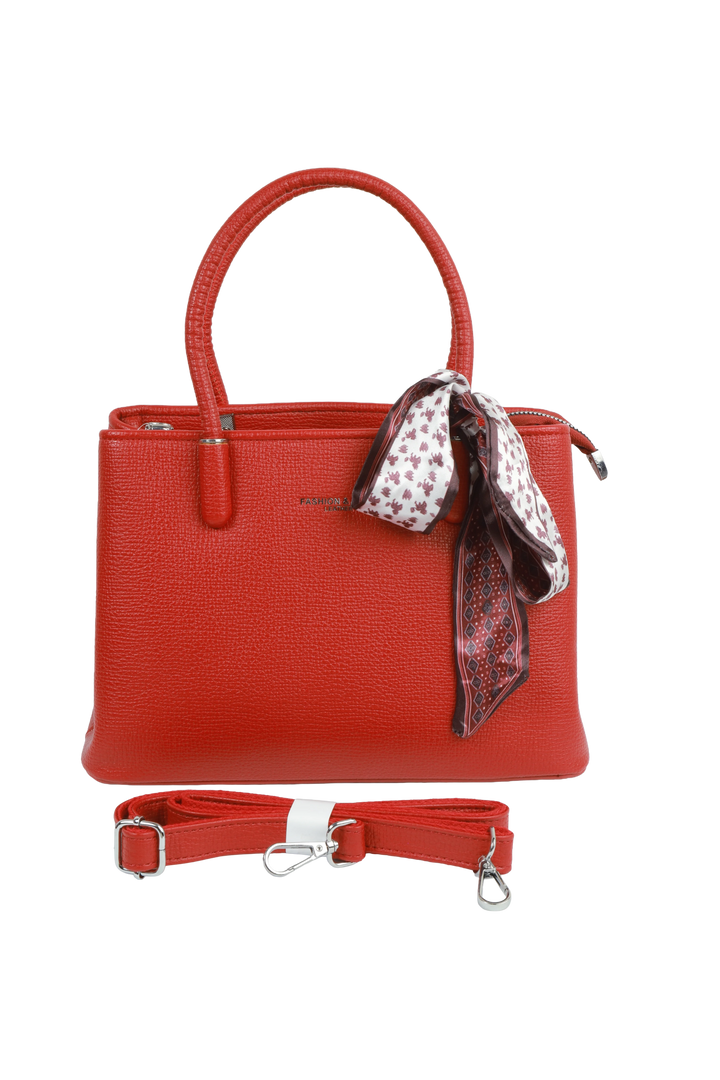 Maroon Contemporary Tote Bag