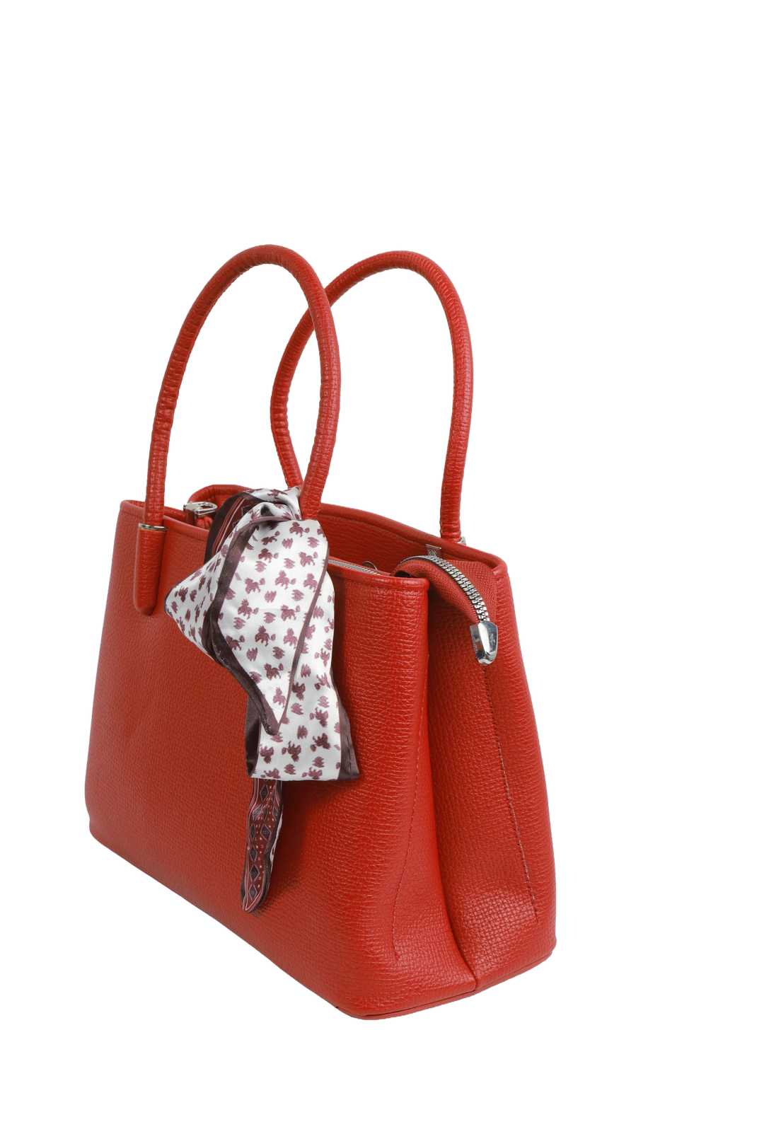 Maroon Contemporary Tote Bag