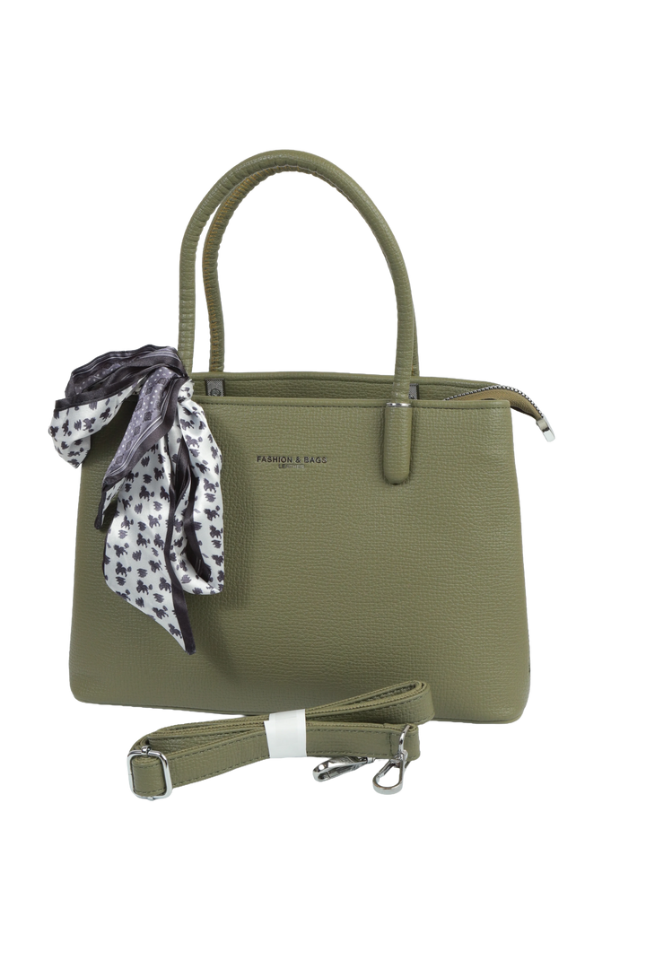 Green Contemporary Tote Bag