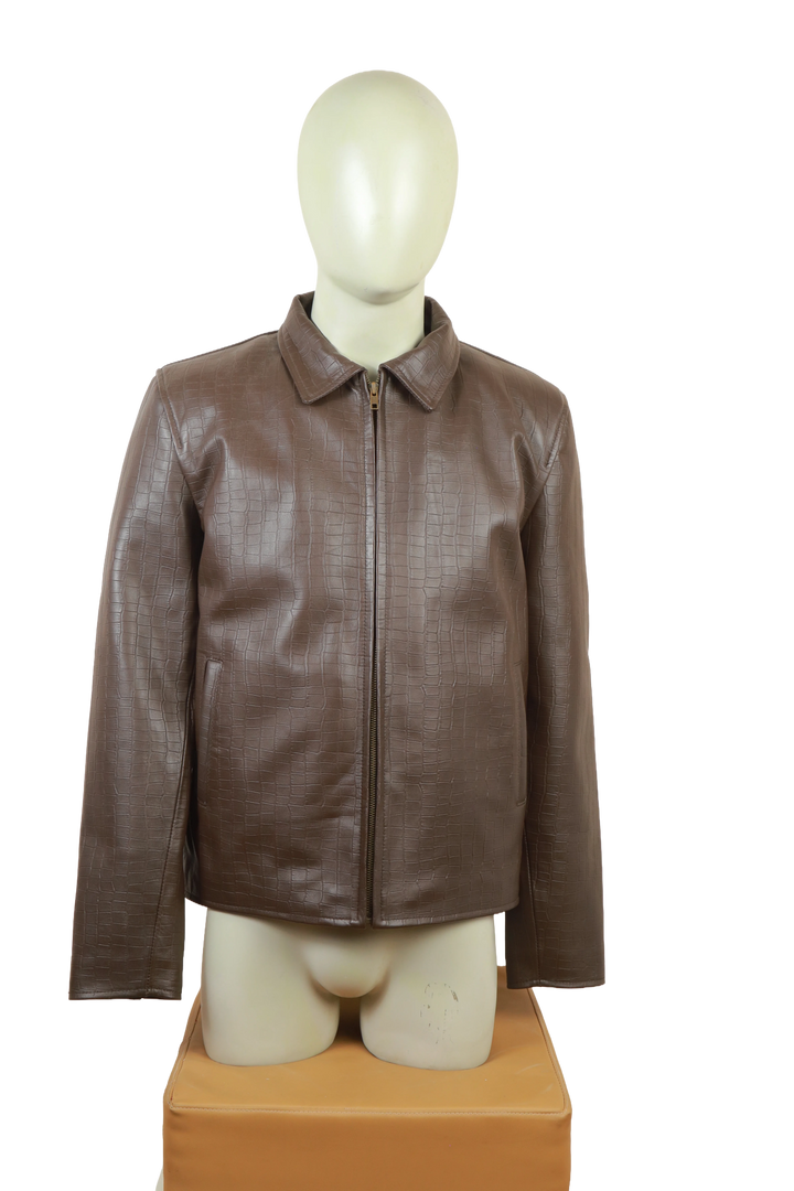 Brown Classic Leather Jacket