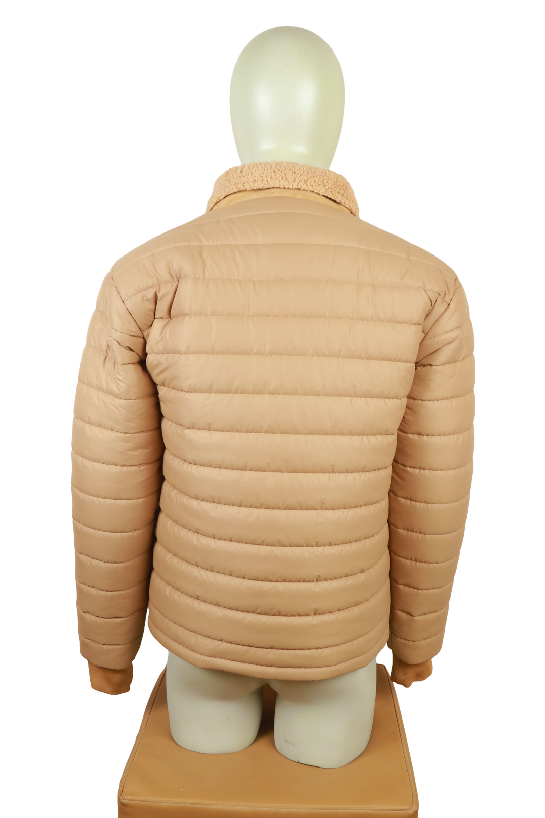 Light Brown Refined Leather Jacket