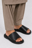 Premium Black Casual Slipper